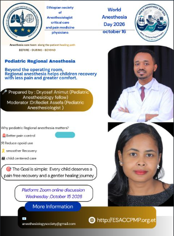 WORLD ANESTHESIA DAY 2026
